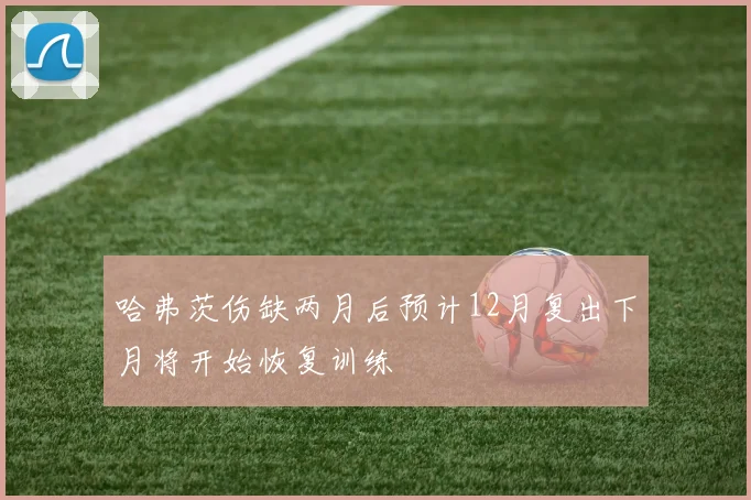 哈弗茨伤缺两月后预计12月复出下月将开始恢复训练